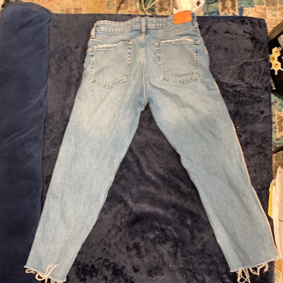 Zara Trafaluc Ankle Stripe Jeans - Picture 3 of 3